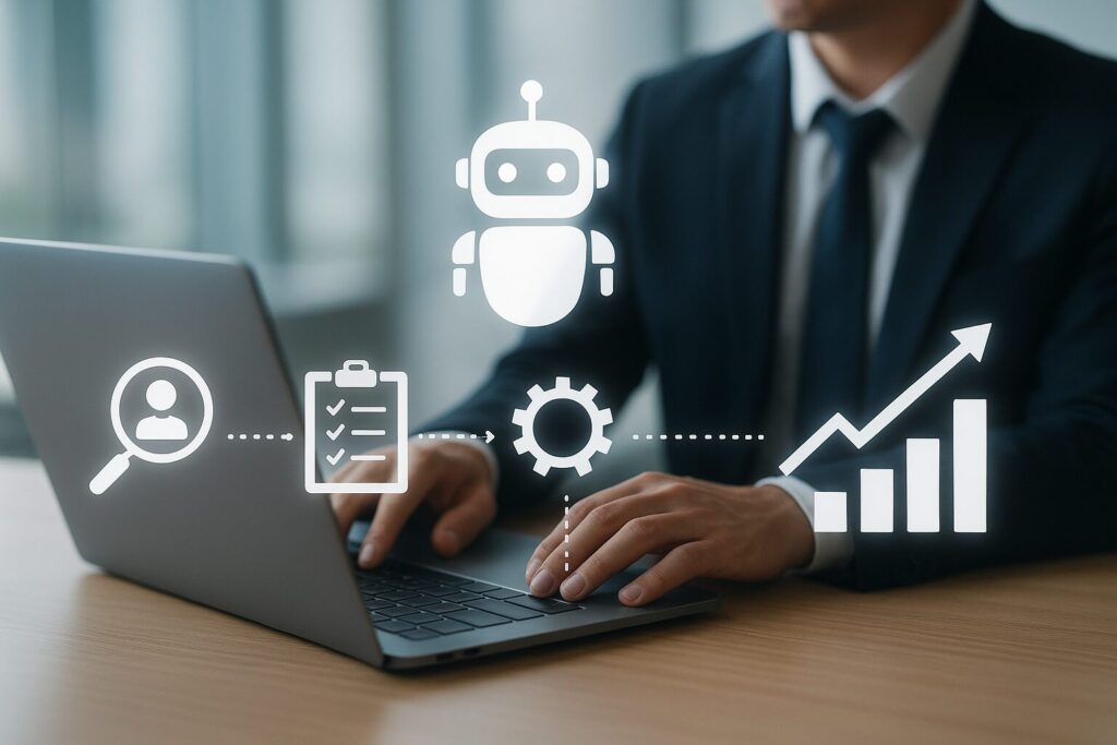 n8nで採用フローを自動化！AIが応募者対応から合否連絡までを効率化