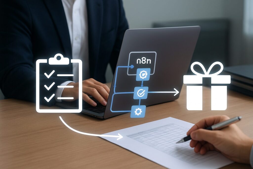 n8nでキャンペーン応募者データ管理を自動化！抽選から発送まで業務時間を80%削減