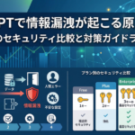 ChatGPTで情報漏洩が起こる原因とは？プラン別のセキュリティ比較と対策ガイドライン7項目